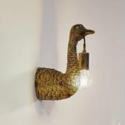 Lindby vegglampe Nirvathia, bukett, messingfarget, metall