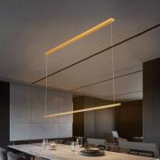 Quitani Talon LED-hengelampe messing anodisert 32W