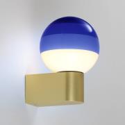 MARSET LED-vegglampe Dipping Light A1, blå/gull
