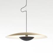 MARSET Ginger LED-pendellampe, Triac Ø42cm messing/hvit