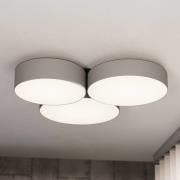 EGLO connect Smart LED-taklampe Barbano-Z, grå