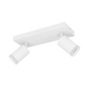 EGLO connect Smart LED-spot Melitello-Z, 2 lyskilder, hvit