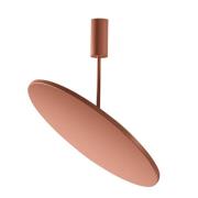 OLEV LED-taklampe FLUENTIS, jordbrun, Ø 54 cm, metall 927