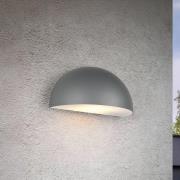 Utendørs vegglampe Maas, antrasitt, trykkstøpt aluminium, E27
