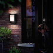 Philips utendørs LED-vegglampe Arbour UE, sett med 2, 2700 K