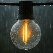 Calex Solar LED-lyslenke Vista, lengde 20 meter, IP44