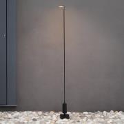 Luceplan LED-veilampe Flia, 120 cm høy, svart, plast