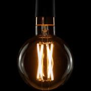 Segula LED globepære E27 14 W klar glødetråd 922 dimbar 1400 lm