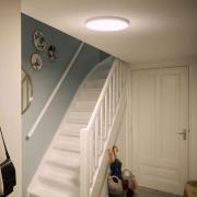 Philips Slim Surface 2.700K rund 28,6 cm hvit