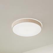 Lindby LED-taklampe Zylo, beige, Ø 49 cm, CCT, dimbar