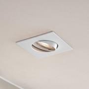 Prios innfellingslampe Fibur, hvit, 9 cm, GU10