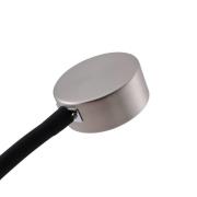 Lindby skrueklemmelampe Jyla nikkel/svart Objektiv 3 000 K