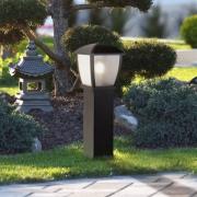 Seattle pullertlampe, IP44, svart, høyde 73 cm, metall