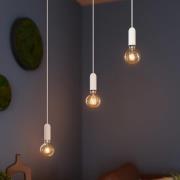 OSRAM hengelampe VINTAGE 1906 ROUND, hvit, metall, Ø 10 cm