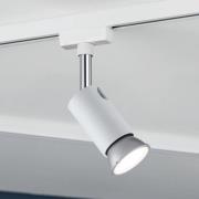 Paulmann URail skinnespot Pure I, matt hvit, GU10, metall