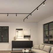 Paulmann URail skinnespot Runa, matt svart, GU10