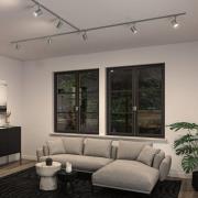 Paulmann URail skinnespot Luxe, krom matt, GU10