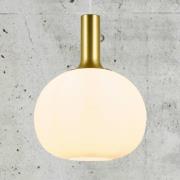 Hengelampe Alton med glasskjerm hvit Ø 25 cm