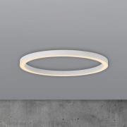 PURE LED-taklampe Lines, Ø 70 cm, hvit, CCT fjernkontroll