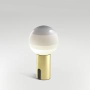 MARSET batteridrevet bordlampe Dipping Light, dimbar hvit/messing