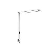 LED-klemmelampe MAULsenja, hvit, aluminium, dimbar, sensor, CCT