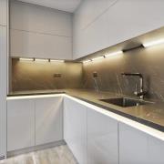 OSRAM LED-benkbelysning Linear Angle, svart, sensor, 35 cm