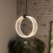 OSRAM LED-hengelampe Decor Circle, 1 lyskilde, CCT, svart