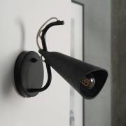 OSRAM vegglampe Decor Bell, svart, stål, E27