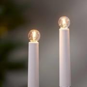 LED-filamentpære E10 3W dimbar, sett med 3 stk., 55V