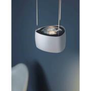 LOOM DESIGN LED-pendellampe Air, hvit, aluminium, 13 cm
