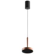 LOOM DESIGN LED-pendellampe Nyx P1, bronse, aluminium