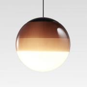 MARSET LED-hengelampe Dipping Light, Ø 20 cm, brun