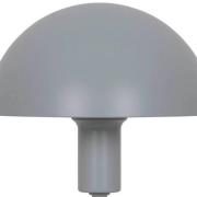 Bordlampe Ellen mini, grå, høyde 25 cm, metall