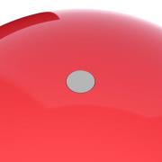 VERPAN LED-batteridrevet bordlampe WIRE, rød, høyde 25 cm, IP44