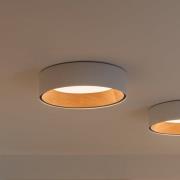 Vibia Duo 4870 LED-taklampe, hvit