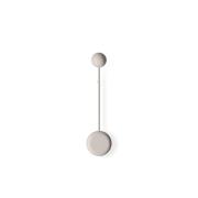 Vibia Pin 1690 LED-vegglampe, 40 cm, kremfarget