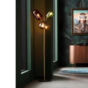 KARE gulvlampe Balloon Dance, flerfarget, glass, 160 cm, E27