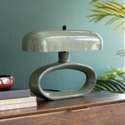 KARE bordlampe Suki, salviegrønn, metall, 26 cm, E14