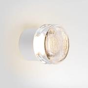 MARSET utendørs LED-vegglampe ROC MINI, hvit, IP65, TRIAC