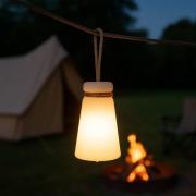 LED-bordlampe m. batteri Bruno 3 000 K, RGB, hvit