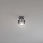 GAMBIT downlight, svart, Ø 10 cm, metall, GU10