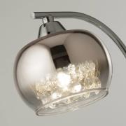 Bordlampe Ianis, grå, metall/glass, høyde 36 cm, G9