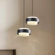 LED-pendellampe Donal, Ø 17 cm, svart, metall