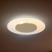 LED-taklampe Lido, gullfarget, Ø 42 cm