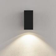 utendørs LED-vegglampe ShoreLine Pro Square, mørkegrå, 830/840