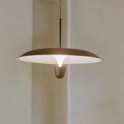 New Works LED-pendellampe Kantarell, Ø 55 cm, svart