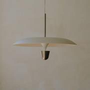 New Works LED-pendellampe Kantarell, Ø 55 cm, nikkel