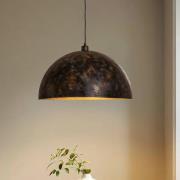 Hengelampe Berceste, Ø 60 cm, gammel messing, metall