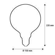 SEGULA LED Elegant Line E27 5W G150 2200 K Glødetråd dimbar