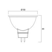 LED-pære SUPERIA RETRO GU5.3 MR16 5 W 840 480 lm dimbar